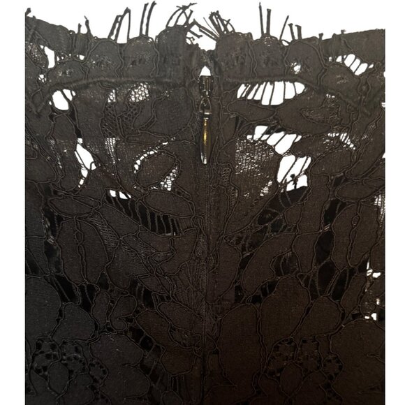 NWT Black RSVP By Talbots Size 14 Lace Overlay Dress Polyester Nylon Cotton - Picture 11 of 16